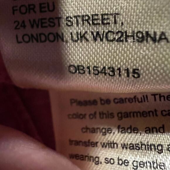 NWT Free People Ray Corduroy Mini Skirt Women's Size 0 Coral Button-Front Cotton - Picture 8 of 10